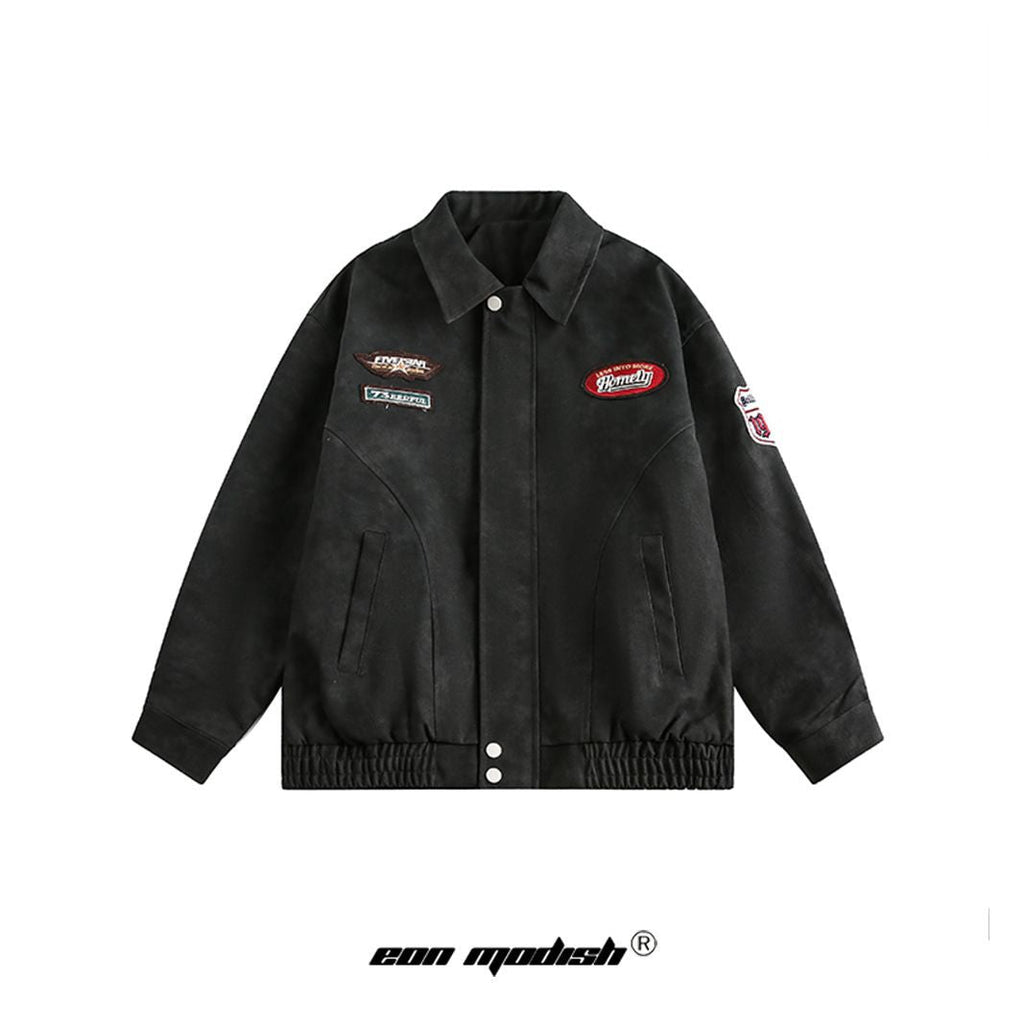 Retro Simple Loose Design Jacket