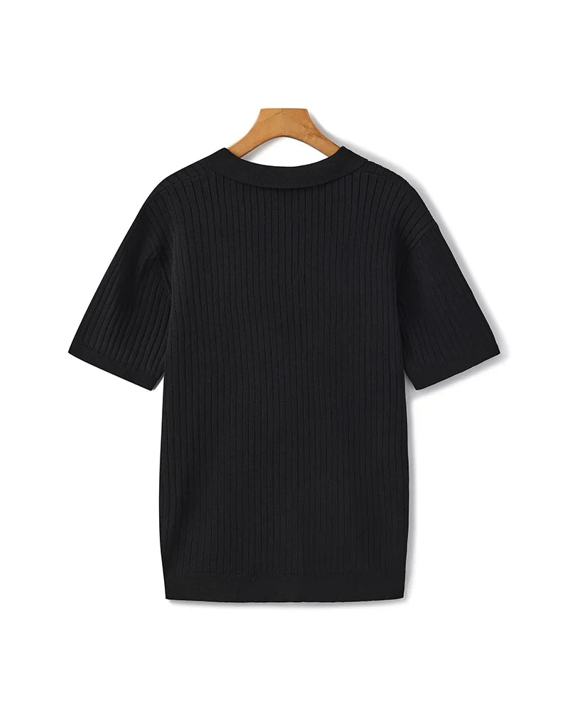 Premium Ribbed Polo