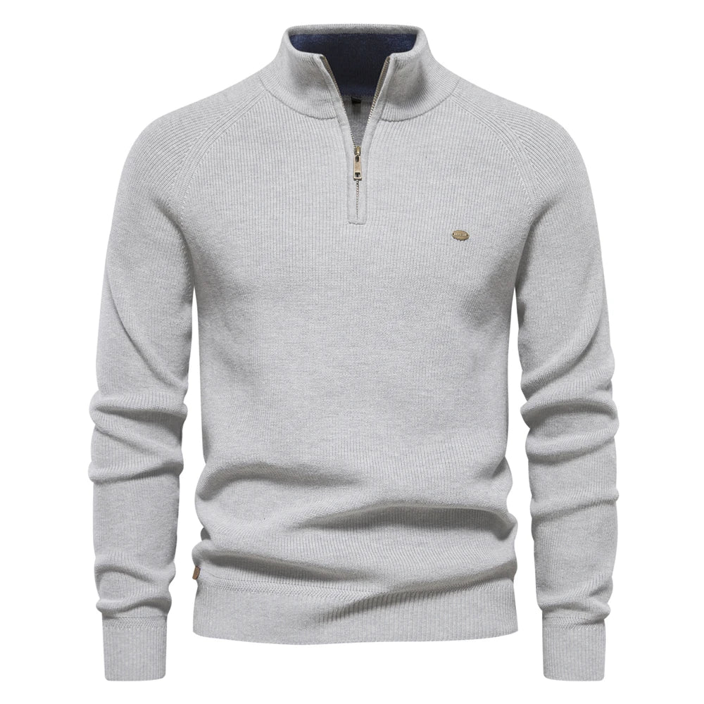 Autumn Cotton Zipper Cardigans