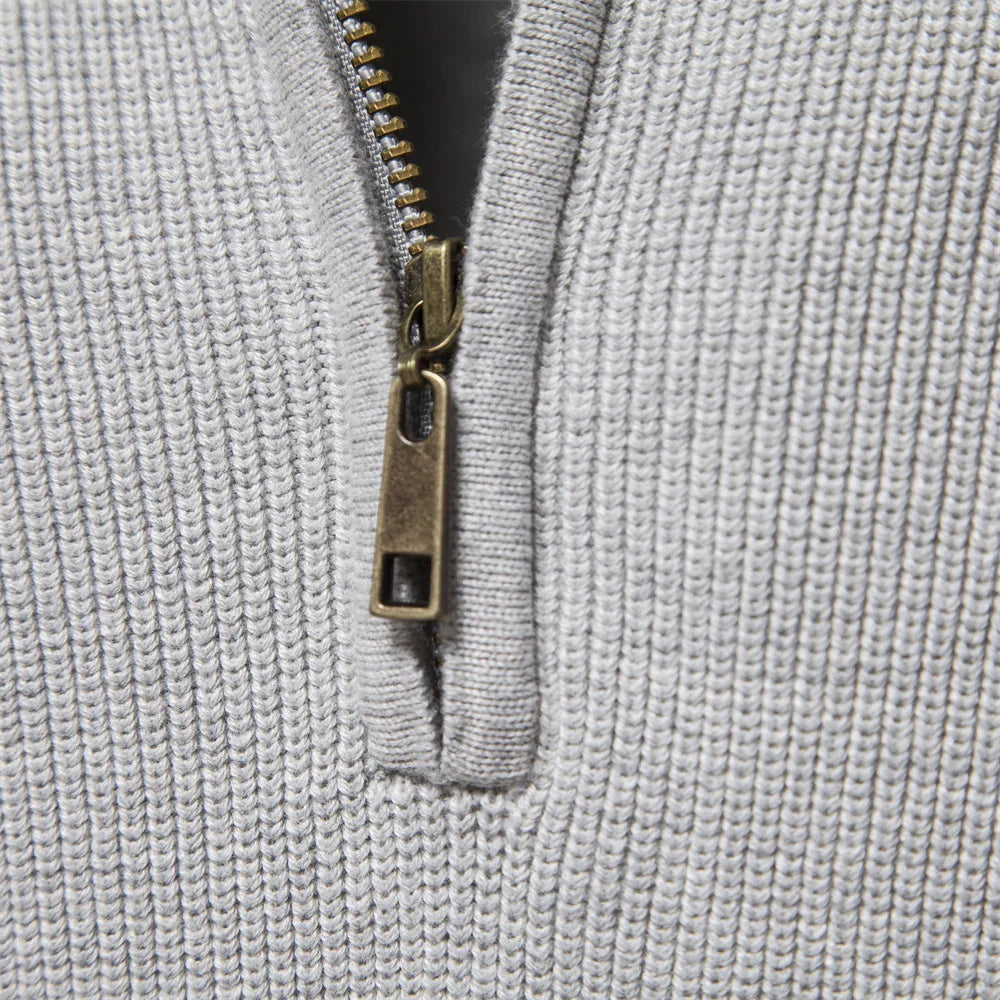 Autumn Cotton Zipper Cardigans