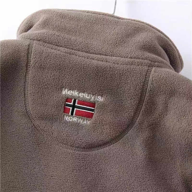 Men’s Style Zipper Hoodie Jacket